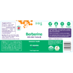 Berberine 400mg with Milk Thistle